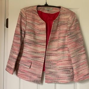 Kasper jacket, size 12 multi colored.